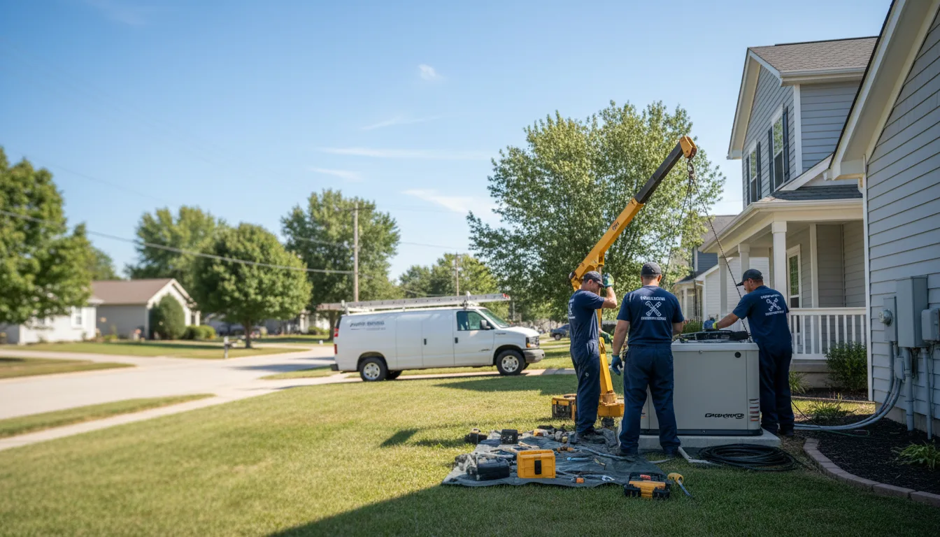 Generator Installation in Chataignier, LA near me